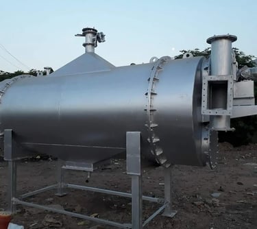 Horizontal Hot Gas Generator