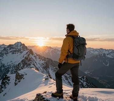 man standing near white wall