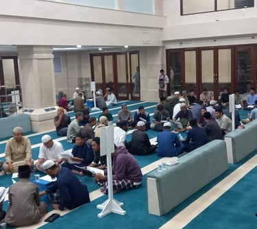 Halaqoh Tahsin Al Quran di Masjid Jami' Al Badr