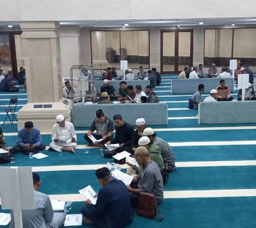 Halaqoh Tahsin Al Quran di Masjid Jami' Al Badr