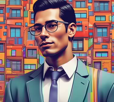 man wearing suit jacket and crossing arms