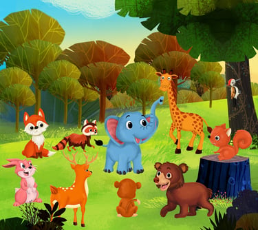 Children's book illustrations