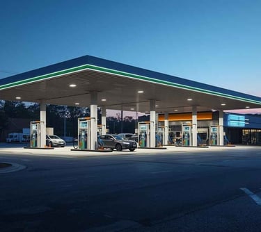 posto-de-combústivel-moderno