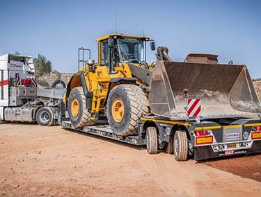 location des remorque pour transport des engins BTP