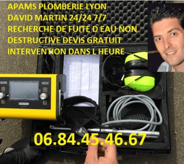Recherche de fuite lyon
