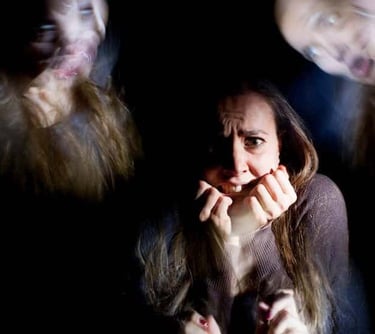 Get the best care for schizophrenia! Seek the top psychiatrist near you in Vadodara. Image: Woman in shock, hands on face
