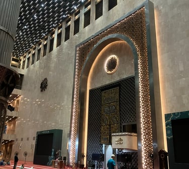 Istiqlal mosque Jakarta, Indonesia 