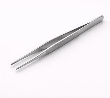 Dental tissue forceps stainless steel surgical instrument CE certified
