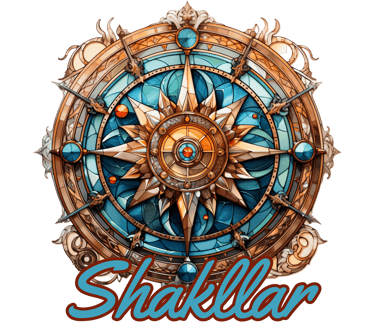 Shakllar Logo - Compass Rose