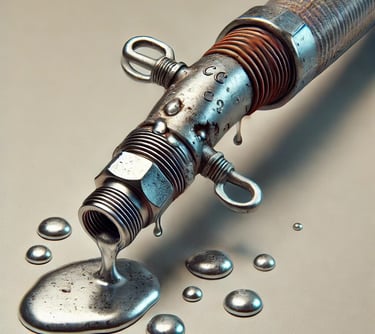 AC Hose Refrigerant Leak