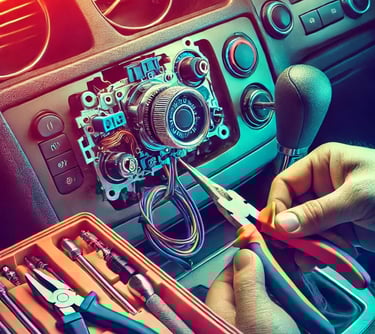 Car AC Thermostat Installation