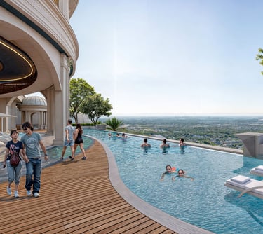 The Bliss Condominium swimming pool