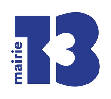 Logo de la mairie du 13 ème arrondissement de Paris