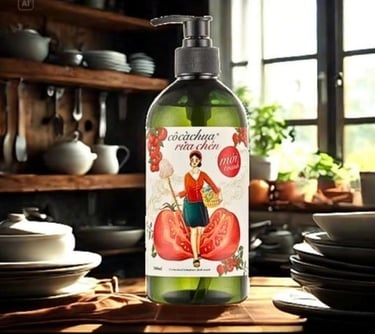 Nước rửa chén cô cà chua 500mL