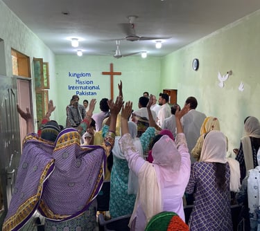 KMI Pakistan Church , Ministry in Pakistan, Baptizing in Pakistan, Christians in Pakistan, Christian organisation in Pakistan