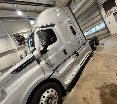 Semi truck detailing akron ohio