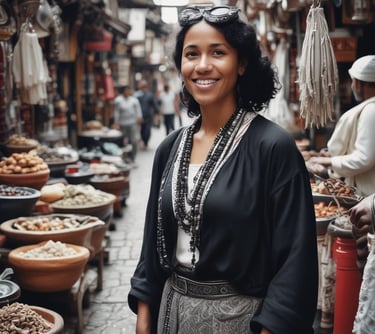 man standing near white wall