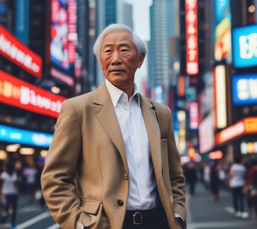 woman in black blazer with brown hair
