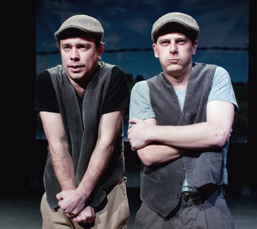 jan roos en stijn van haecke in Stones in his Pockets - Theater Zeemanshuis