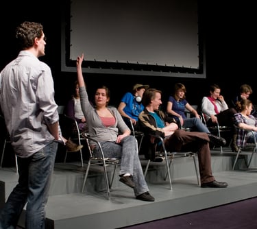 de golf - Theater Zeemanshuis