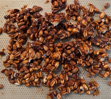 praliné cacahuètes