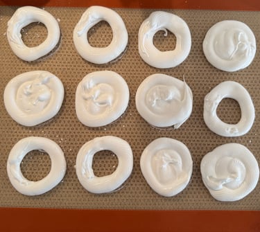 meringue nid de pâques