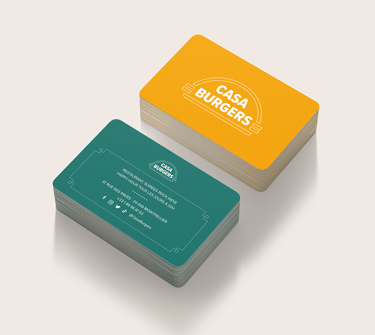 Carte de visite "Casa Burgers"