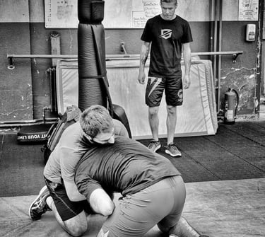 Passage de grade Ollin krav maga Lyon  g1 joslin et baptiste sacha
