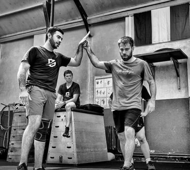 Passage de grade Ollin krav maga Lyon  g1 joslin et baptiste