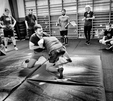 Passage de grade Ollin krav maga Lyon  max et baptiste P5