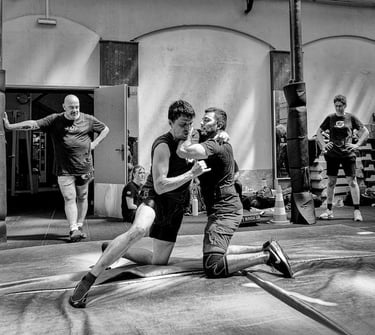 Passage de grade Ollin krav maga Lyon  max et baptiste