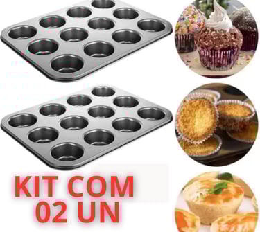 forma com doze cavidades