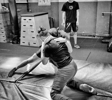 Passage de grade Ollin krav maga Lyon  sacha jordan max