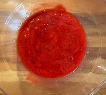 gel framboise