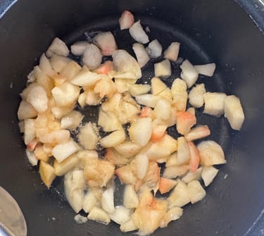 compotée de nectarine