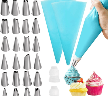 saco e bicos de confeitar