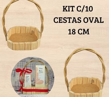 cestas de madeira