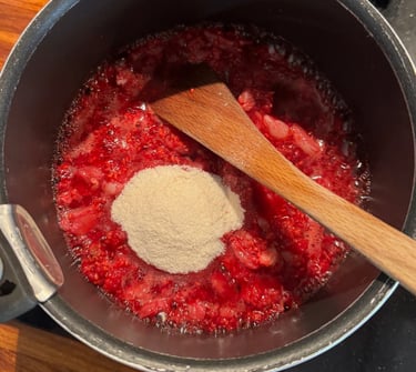 confit framboise litchi