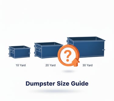 Dumpster Rental Size Guide