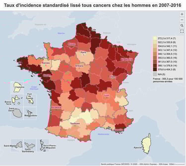 PESTICIDES SANTÉ CARTES