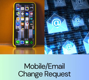 MOBILE/EMAIL UPDATION