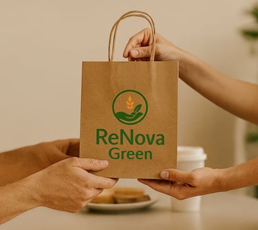 Kreislaufwirtschaft mit ökologischem Papier von ReNova Green