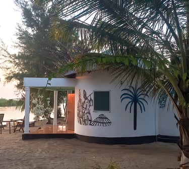 An exciting scene at Stala Adventures Lodge, with guests engaging in outdoor activities such as hiki