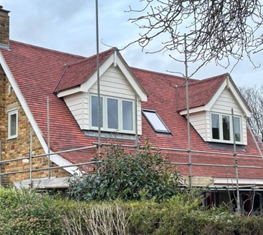 Replacement roof installed by Sunbury Roofing Contractors in Sunbury-on-Thames