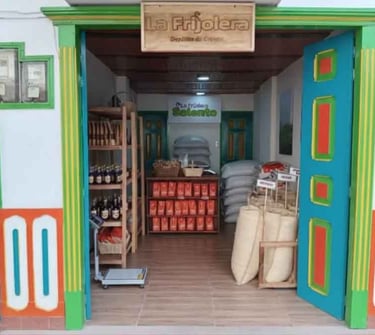 La-Frijolera-Tienda-Artesanal-Salento Quindío-Venta-Granos-Secos-Cajamarca