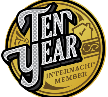 InterNACHI 10 Year Member Logo.