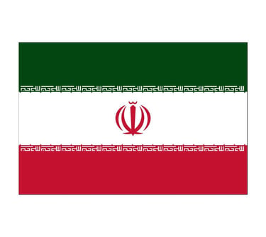 The Iranian flag