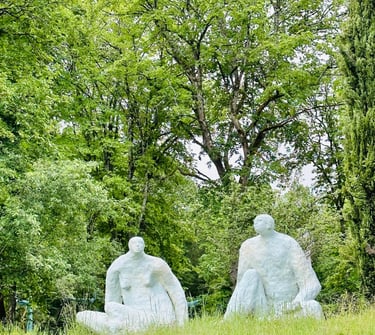 Le bord de l'étang, 1996 Musée Louis Derbré ©LS