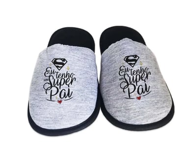 Pantufa Chinelo Pai Dia Pais Presente Confortável