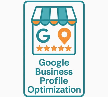 a google search for a business profile